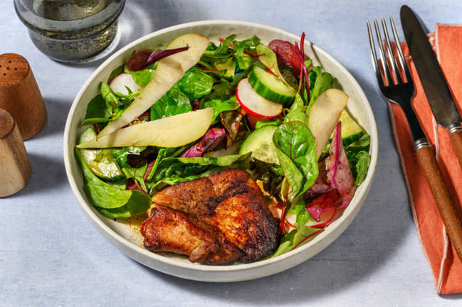 Honey-Glazed Pork Steak