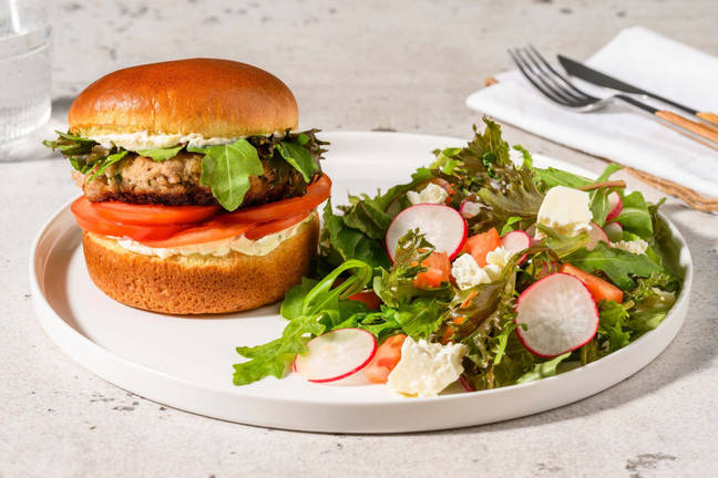 Cal Smart Tzatziki Turkey Burgers