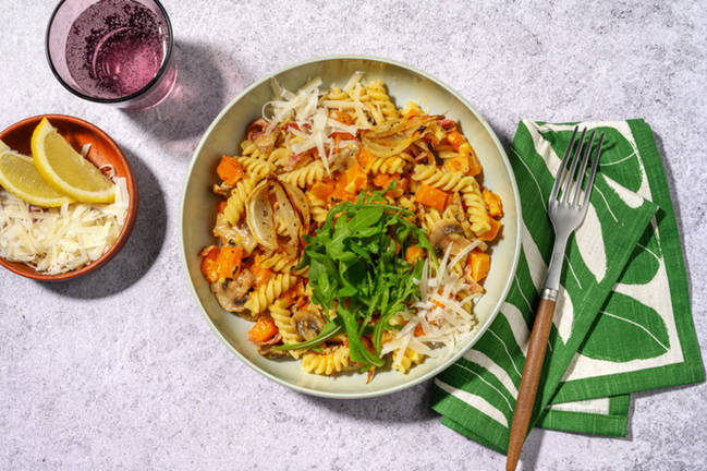 Homestyle Bacon, Mushroom & Pumpkin Fusilli