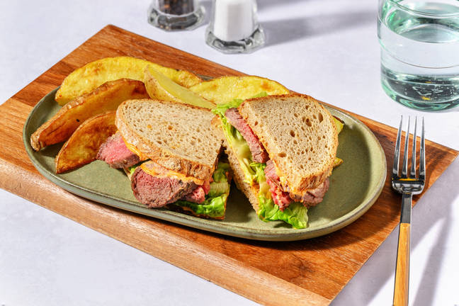 Peri-Peri Steak Sourdough Sandwich