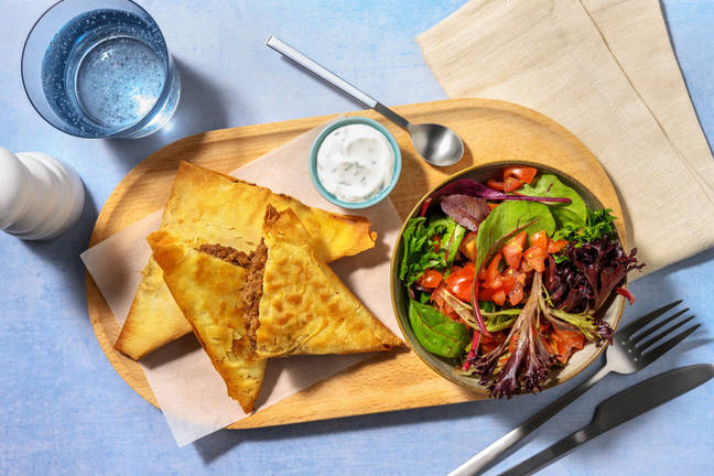 Samosa-Style Lamb & Potato Filo Parcels