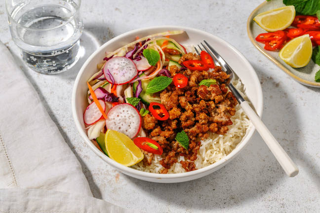 Thai Chilli & Ginger Beef Larb