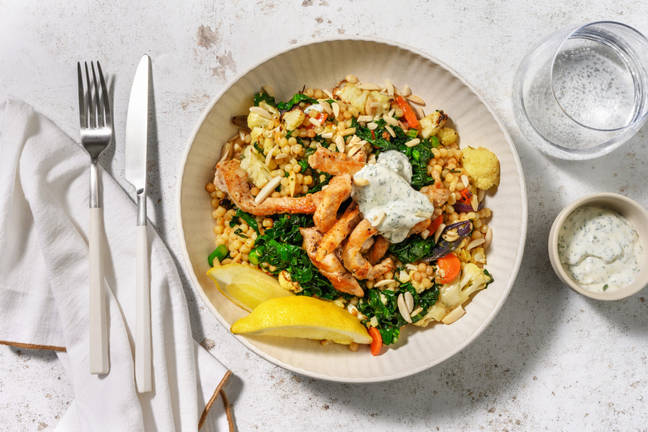 Herby Pork & Veggie Couscous