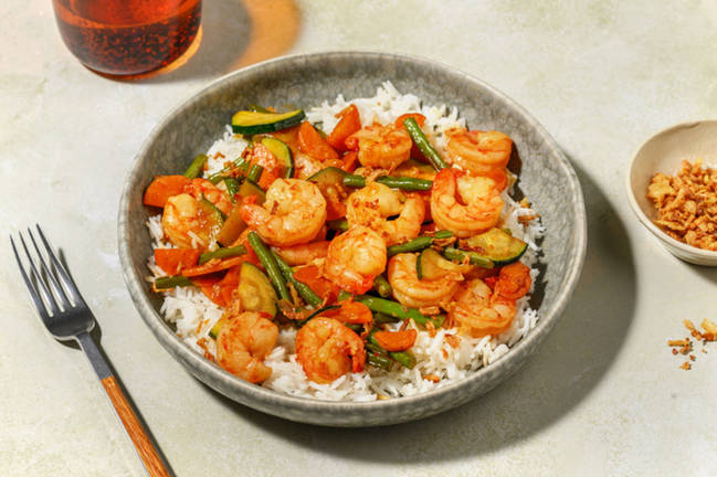 Sweet Chilli Prawn Stir-Fry