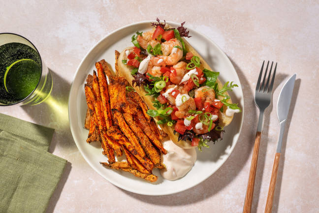 American-Style Prawn Po' Boy