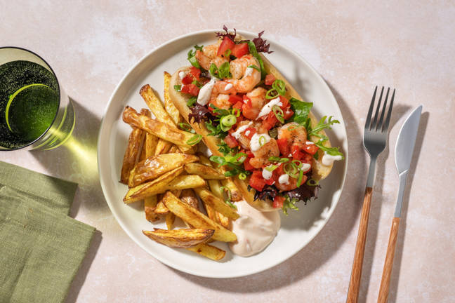 American-Style Prawn Po' Boy