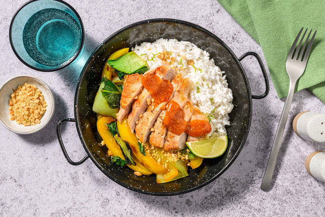 Thai-Inspired Ginger Pork Chops