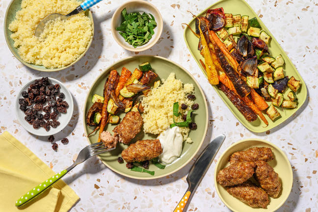 Beef Kofta & Couscous Station