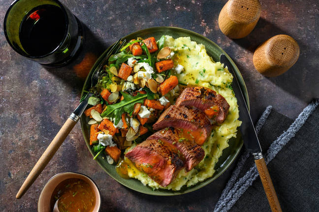 Date-Night Lamb Backstrap & Parsley Mash