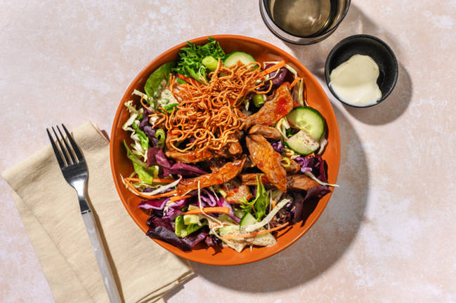 Speedy Sweet Chilli Beef & Salad