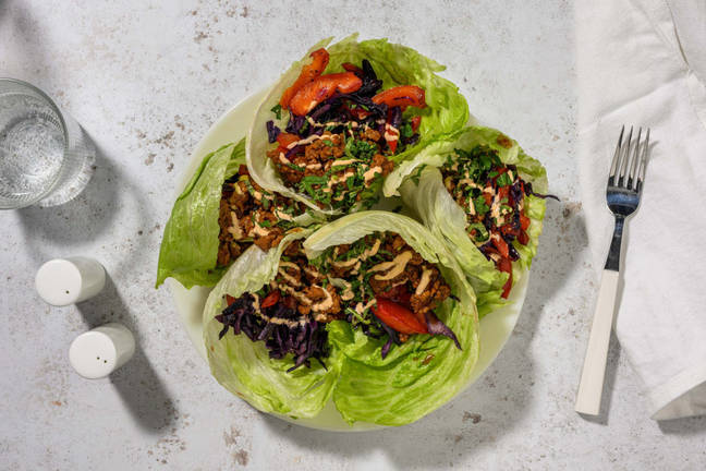 Repas futé : Wraps de laitue au poulet
