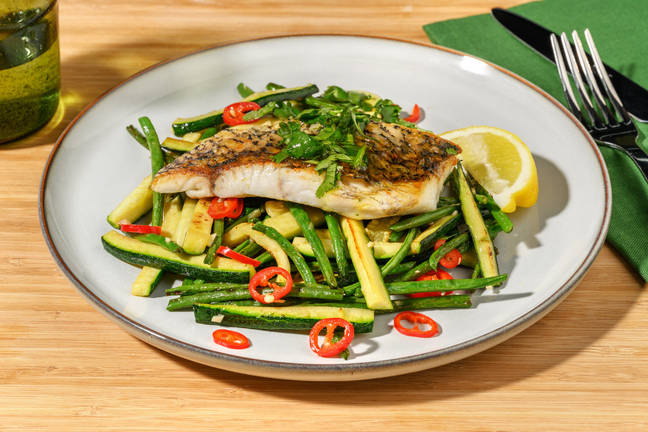 Seared Barramundi & Salsa Verde