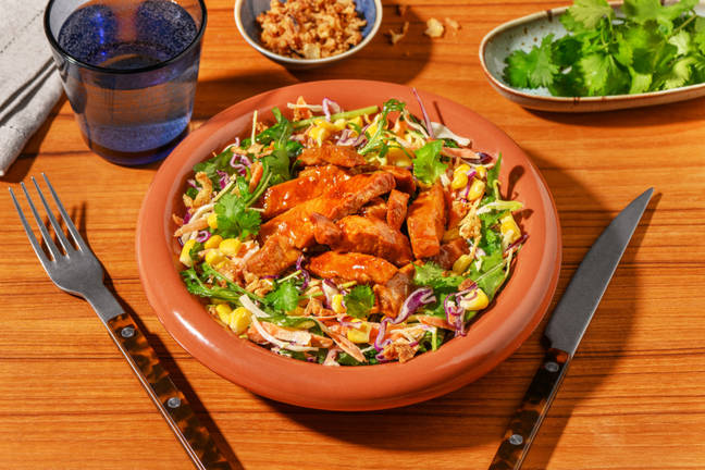 Soy-Ginger Pork & Slaw Bowl