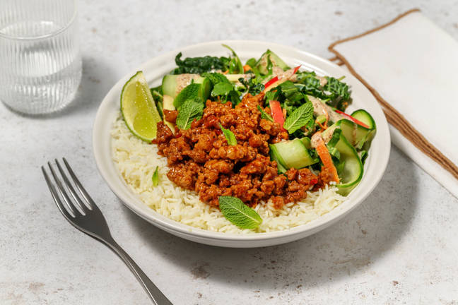Thai Ginger & Lemongrass Pork Larb