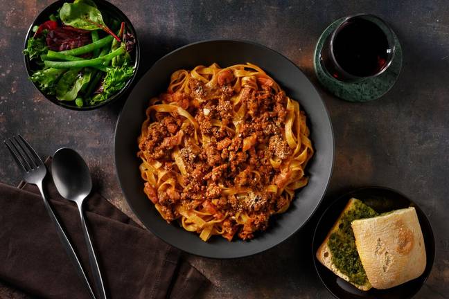 Beef & Bacon Fresh Fettuccine Bolognese