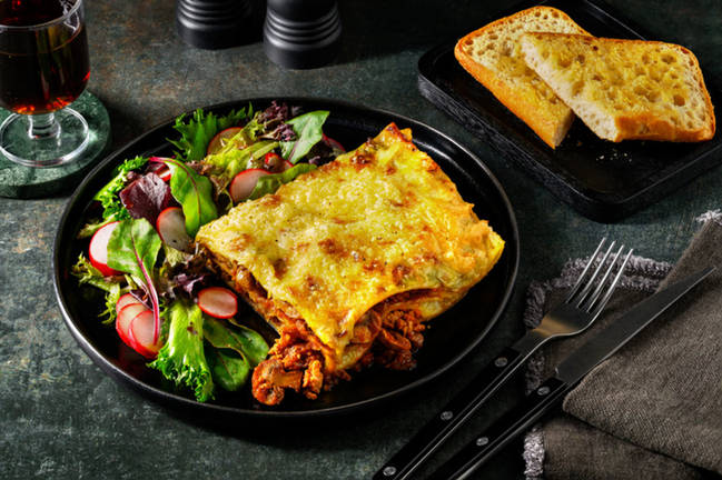Easy Homestyle Beef & Mushroom Lasagne