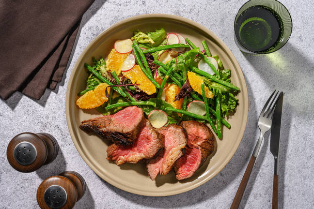 Balsamic-Glazed Beef Rump