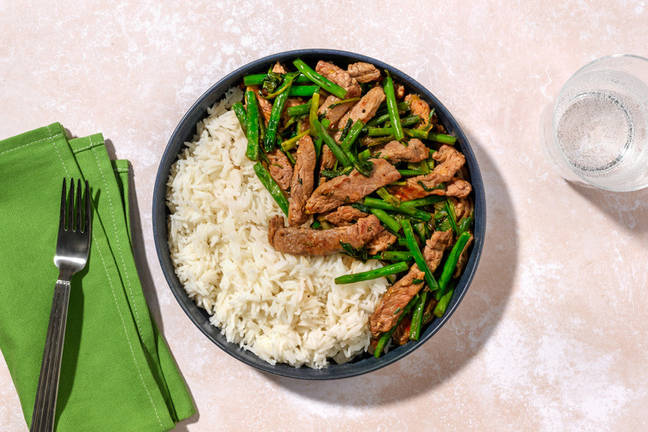 Lemon Pepper Beef & Veggie Stir-Fry