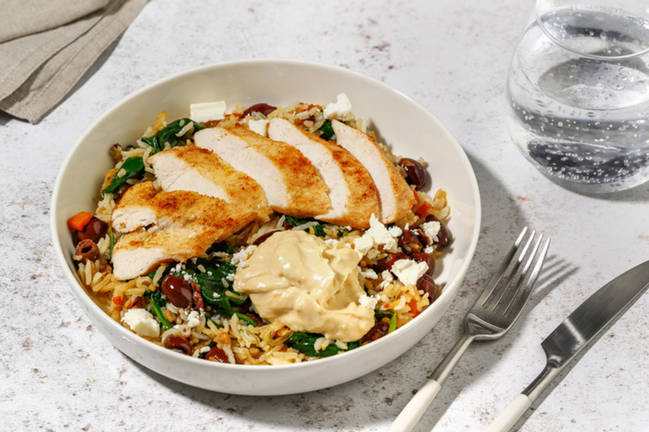 Peri-Peri Chicken & Olive-Studded Rice