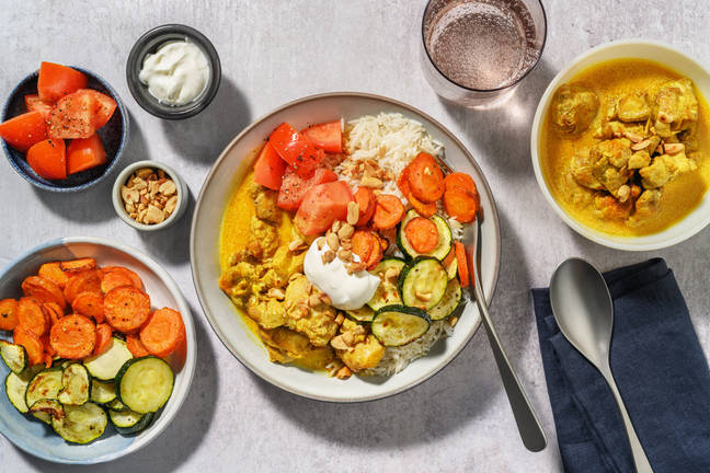 Butter Chicken Curry & Rice Bar