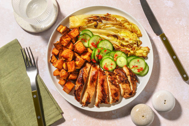 Soy Chicken & Charred Miso Bambino Wombok