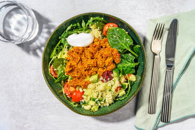 Fast Middle Eastern Lamb & Jewelled Couscous