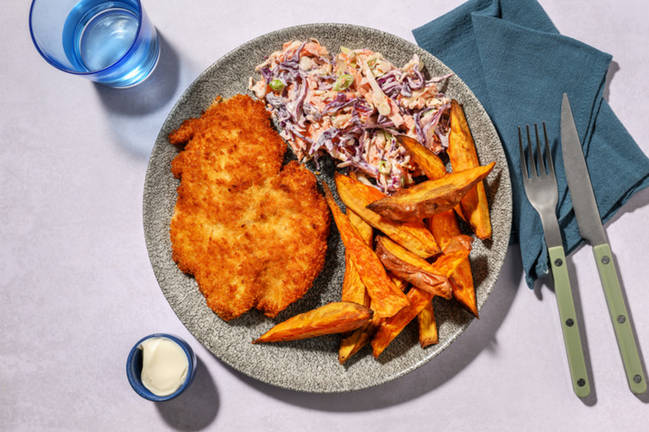 Aussie-Spiced Chicken Schnitzel