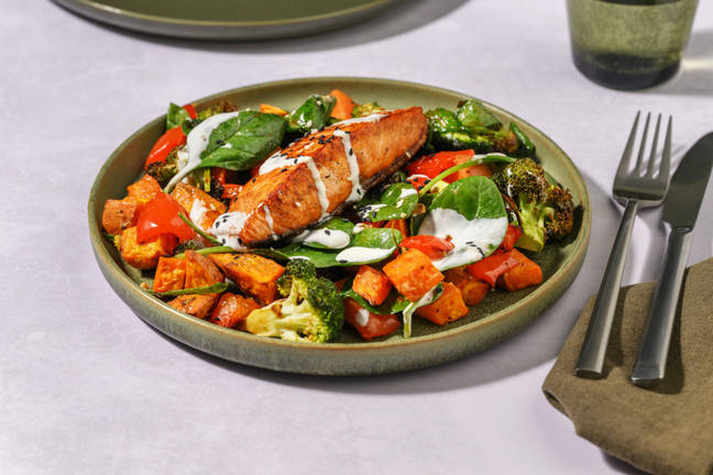 Soy & Ginger Sesame Salmon