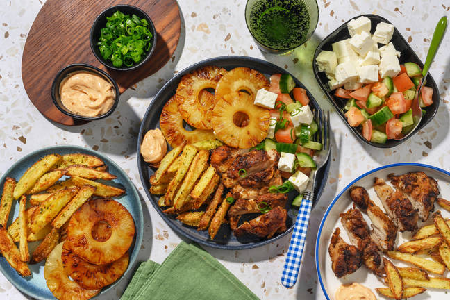 Peri-Peri Chicken & Charred Pineapple Bar