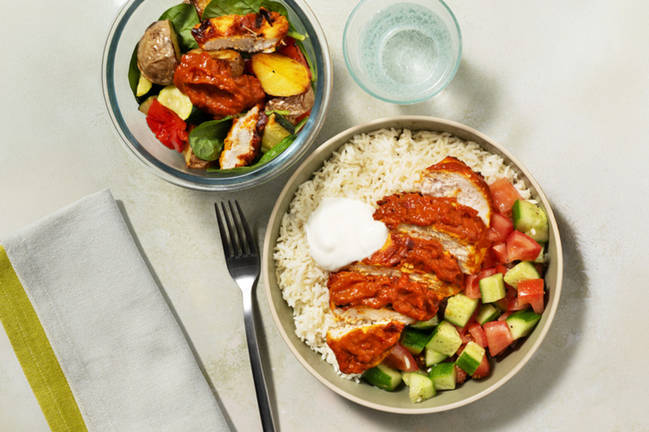 Tandoori Chicken & Basmati Rice for Dinner