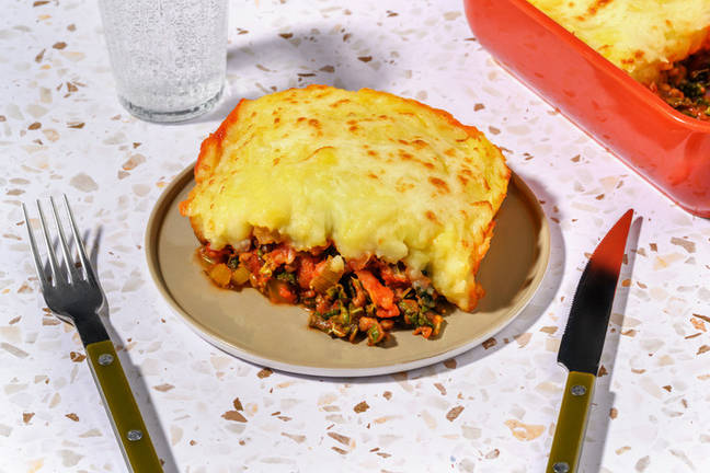 Hearty Lentil & Veggie Shepherd's Pie