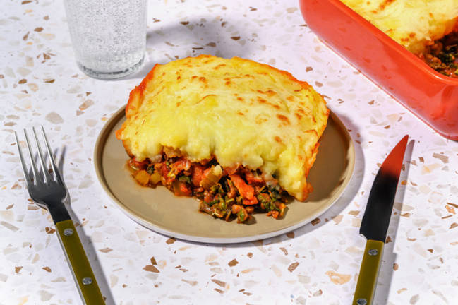 Hearty Lentil & Veggie Shepherd's Pie