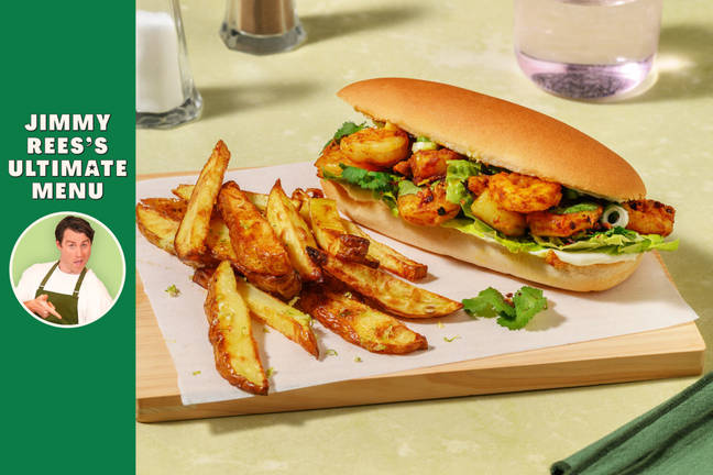 Jimmy's Limited Edition Asian Prawn Po'Boy 