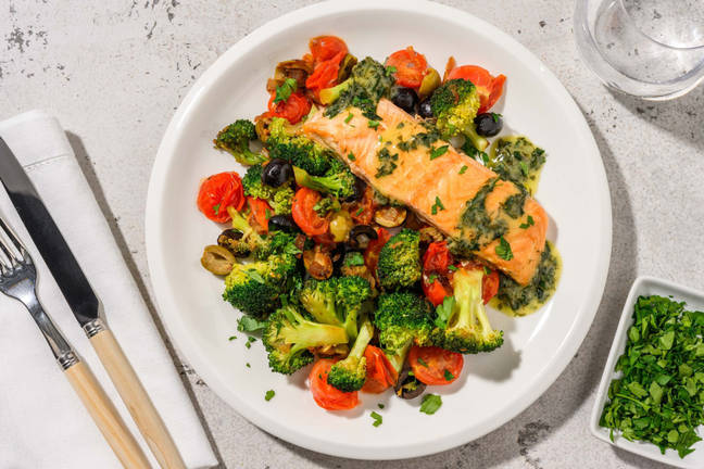 Salmon with Gremolata Butter