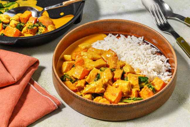 Warming West African Inspired Coconut Chicken Curry