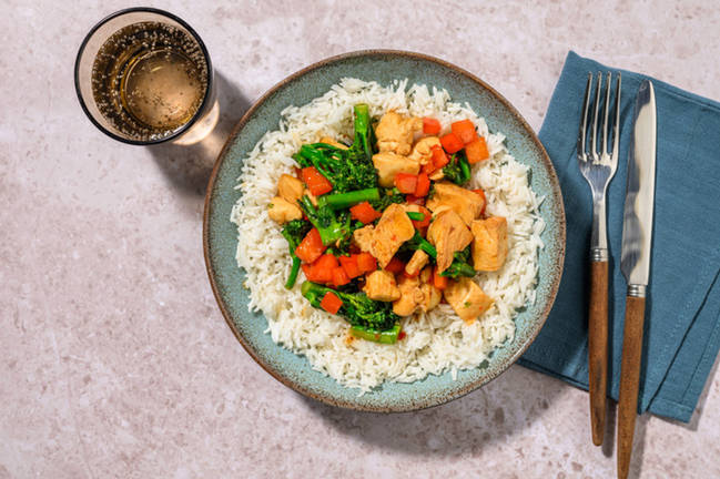 Sweet & Sour Glazed Chicken 