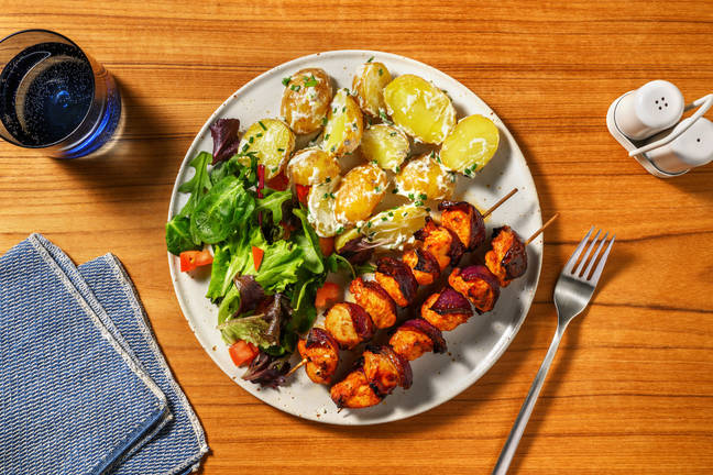 Peri Peri Honey and Lime Chicken Skewers