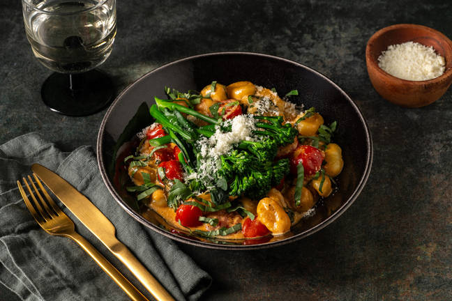 Gnocchi-Pfanne mit Knoblauch-Bimi