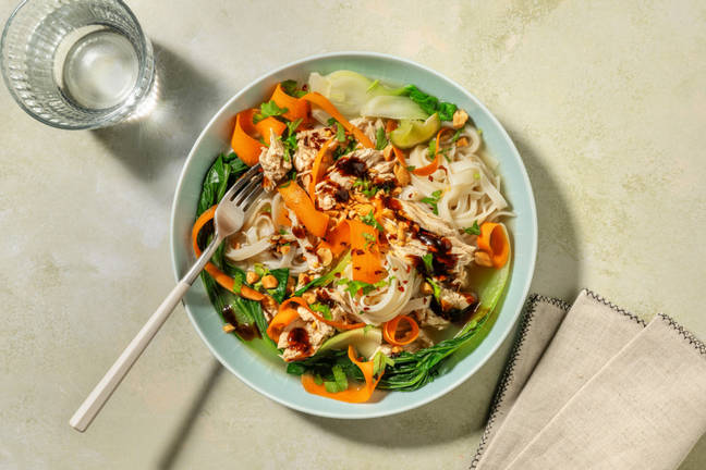Shredded Chicken Vietnamese Inspired Phở Gà