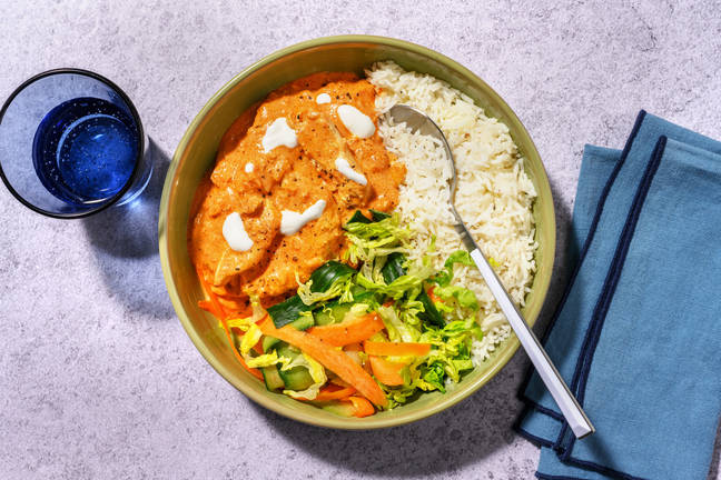 Snabblagad butter chicken 