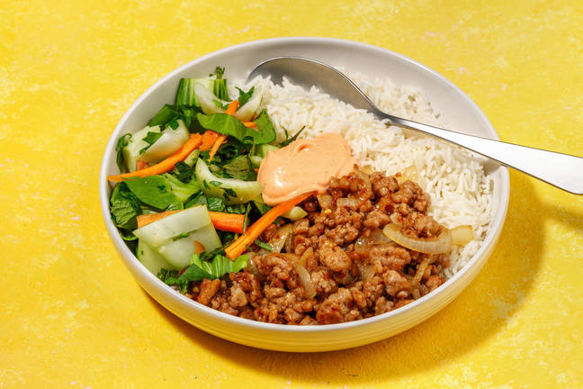 Hurtig thai-svinekødsbowl