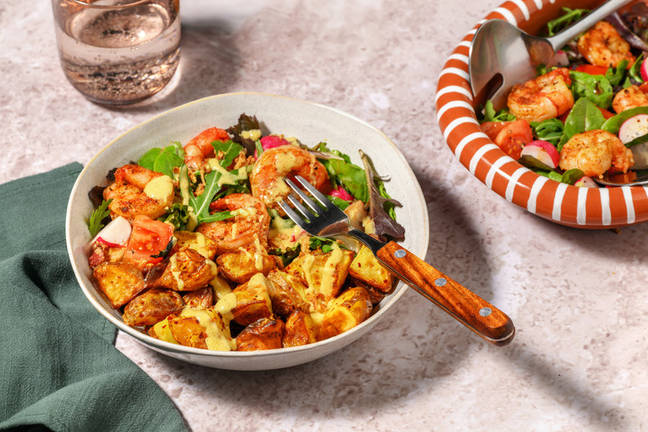 Cajun Fried Prawns