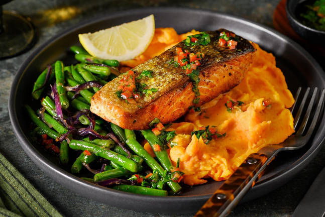 Piri-Piri Lachsfilet mit Chimichurri