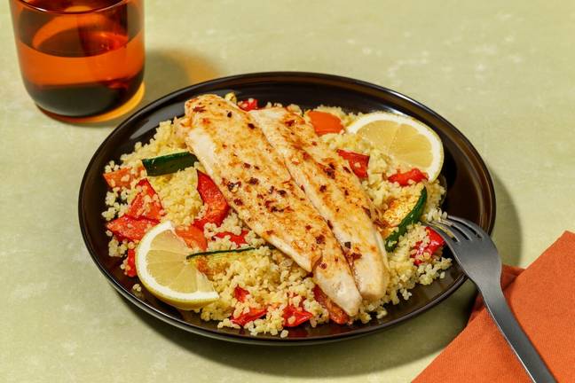 Lemony Basa with Chilli Oil