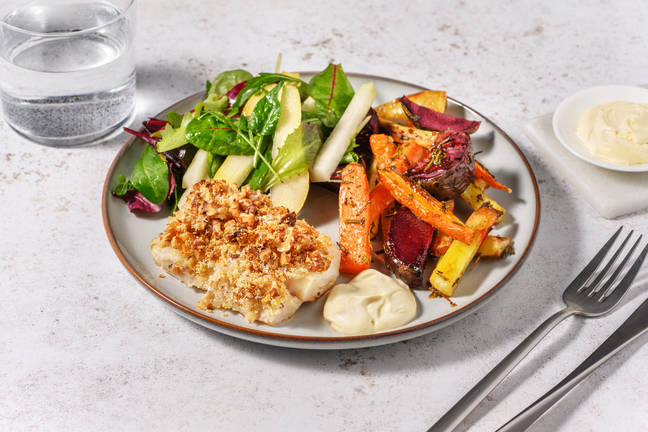 Valnötspanerad torsk