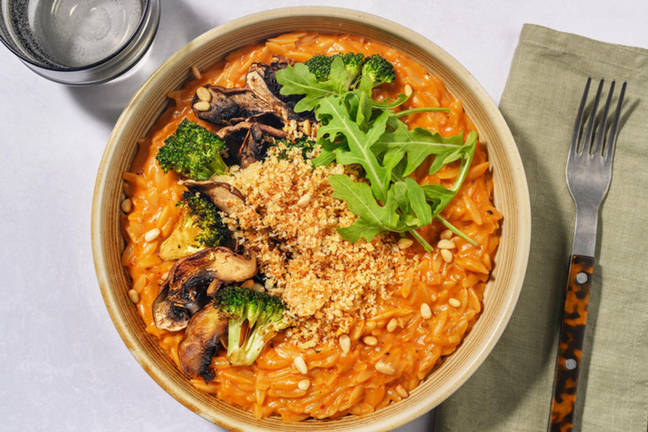 Cremet tomat-'orzotto'