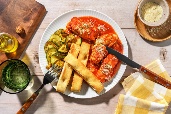 'Braciole' di pollo italiano al sugo di pomodoro