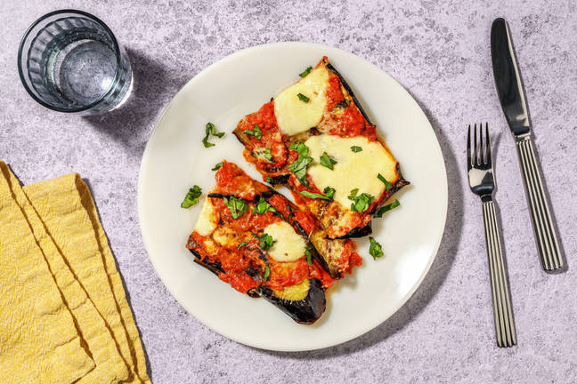 Italiensk Parmigiana di Melanzane