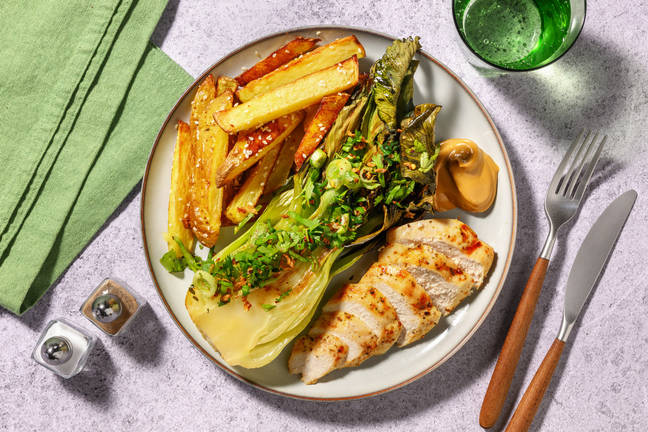 Asiatisk ovnsbakt kylling