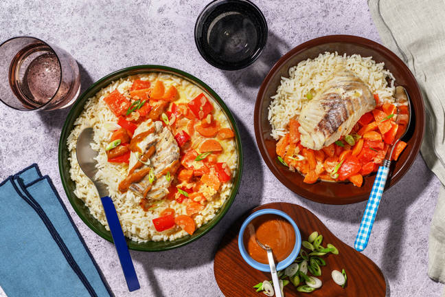 Miso- og honninghyse i kokossaus